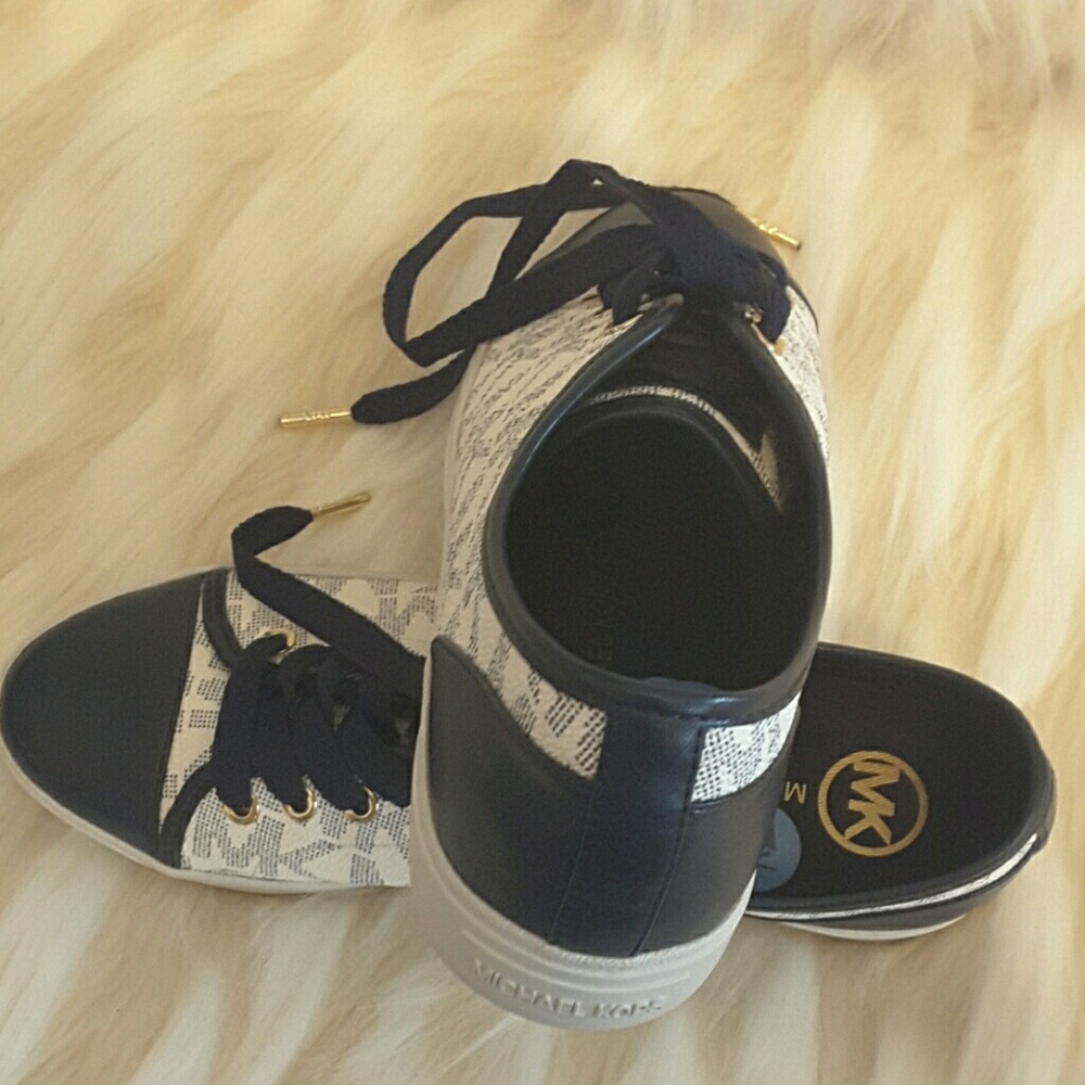 Michael  Kors city lade up sneakers blue/white - Picture 5 of 8